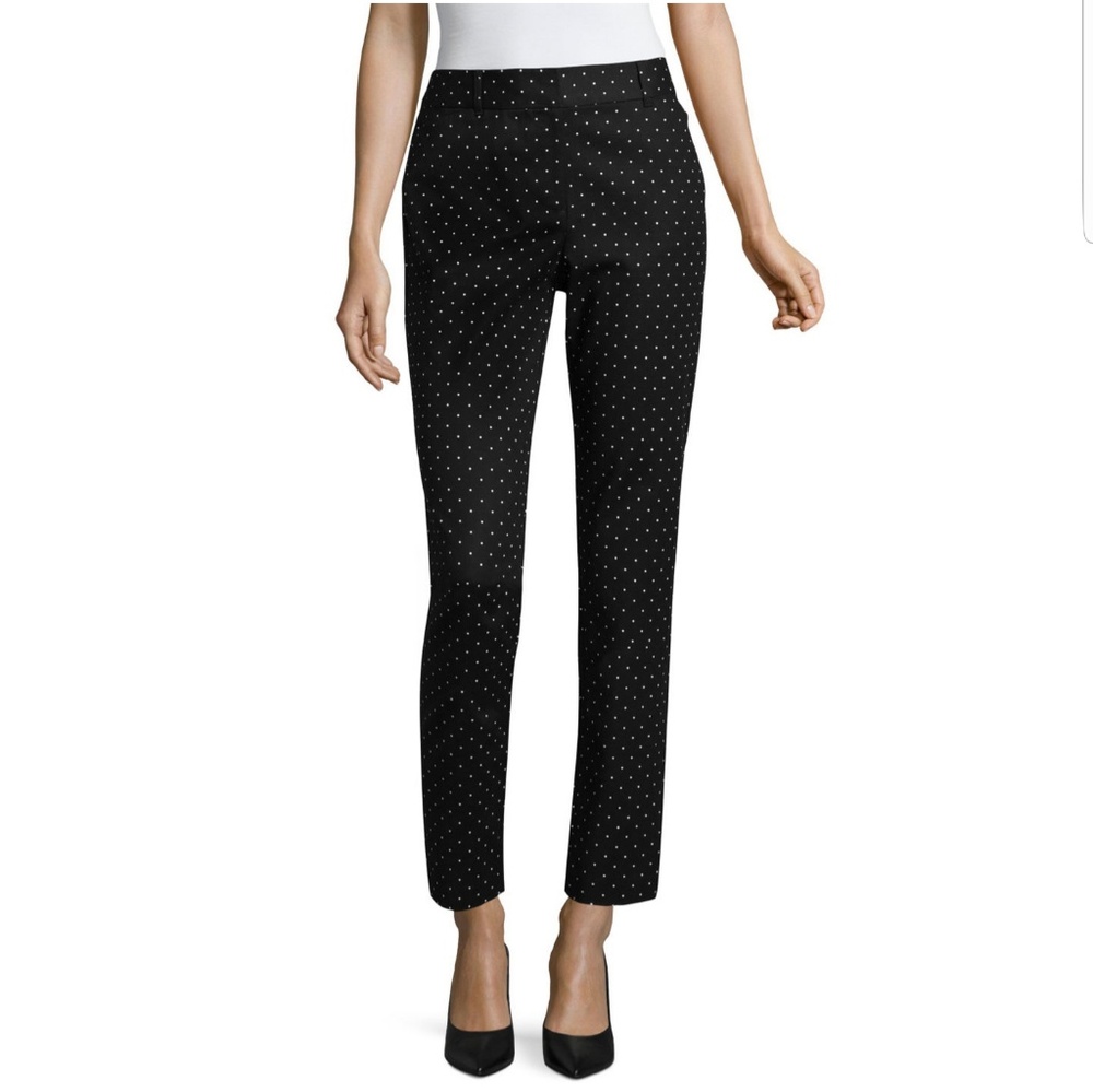 Liz Claiborne Size 16 Black with polka dots pants.